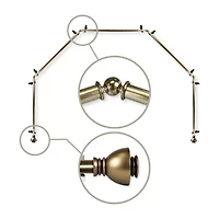 Rod Desyne Alma 5 Sided Bay Window