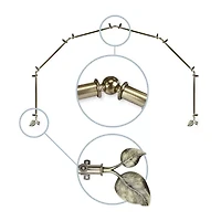 Rod Desyne Ivy 6 Sided Bay Window