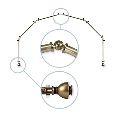 Rod Desyne Alma 6 Sided Bay Window