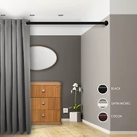 Rod Desyne Room Divider 1 1/2 Adjustable Curtain