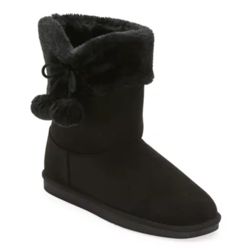 Thereabouts Little & Big Kid Girls Willa Flat Heel Winter Boots