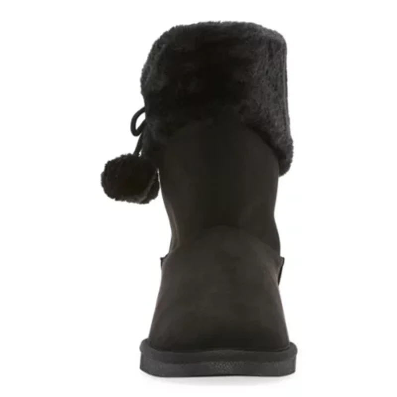 Thereabouts Little & Big Kid Girls Willa Flat Heel Winter Boots