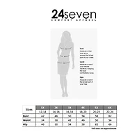 24seven Comfort Apparel Womens V Neck Sleeveless Plus Blouse