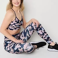 Reebok Womens Mid Rise 26 1/2" Active Full Length Leggings