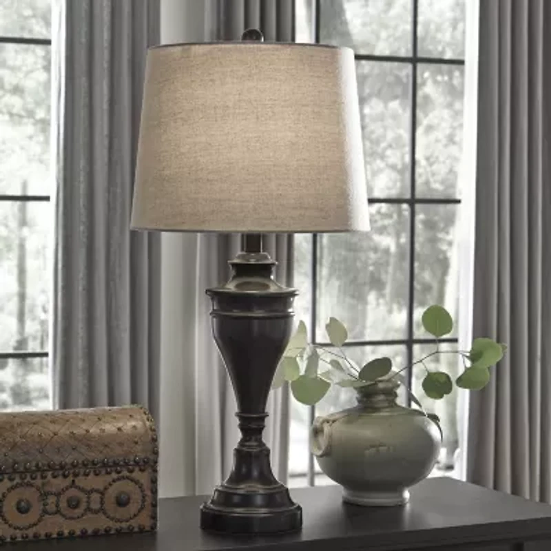 Signature Design by Ashley® Darlita 2-pc. Metal Table Lamp