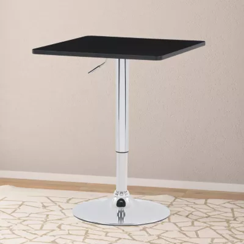 Corliving Adjustable Height Square Bar Table