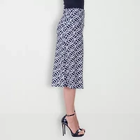 24seven Comfort Apparel Womens A-Line Skirt