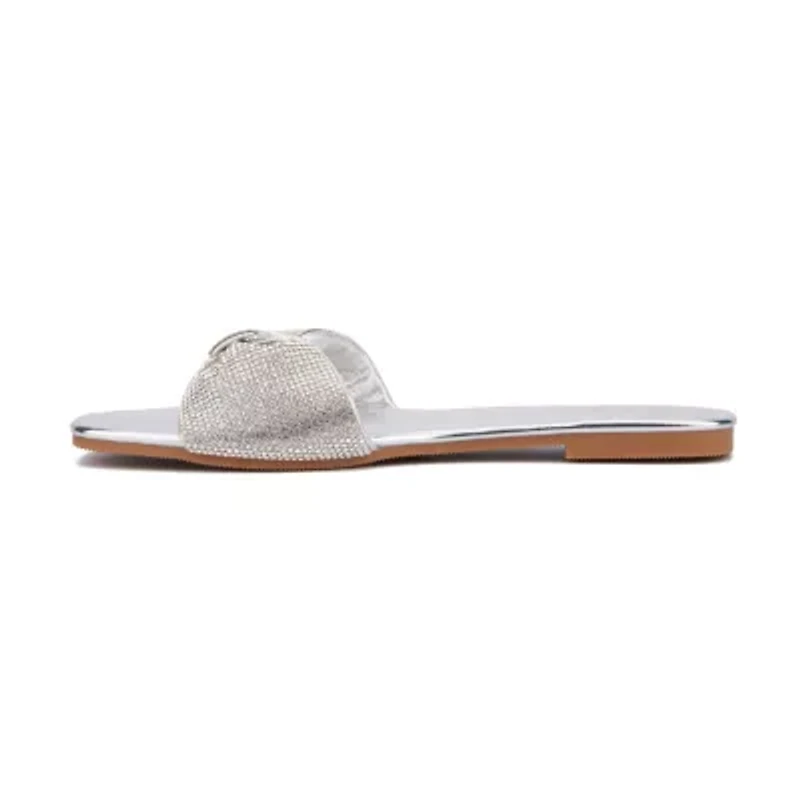 New York & Company Womens Karli Flat Sandals