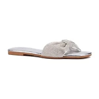New York & Company Womens Karli Flat Sandals