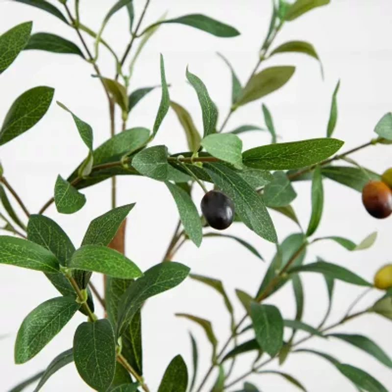 Nearly Natural 3' Olive With Natural Trunk Artificial Plant