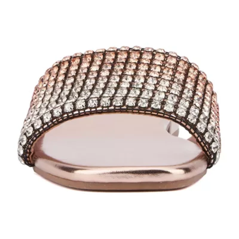 New York & Company Womens Gracie Flat Sandals