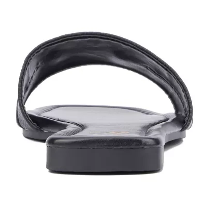 New York & Company Womens Naia Flat Sandals