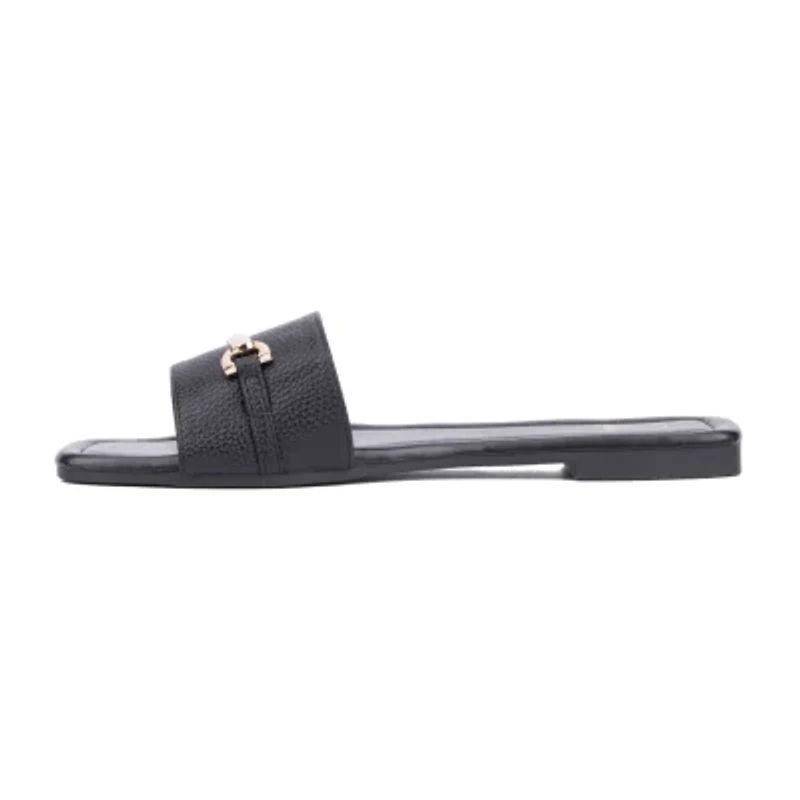 New York & Company Womens Naia Flat Sandals