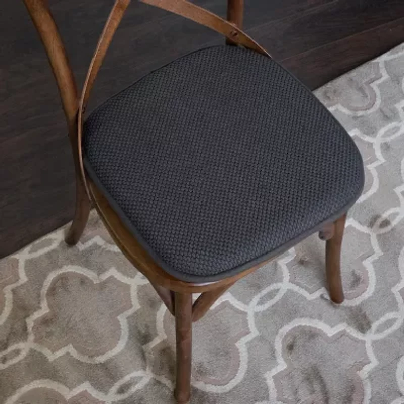 Sweet Home Collection™ Honeycomb Memory Foam No Slip Back 16" x Chair Pad Cushion