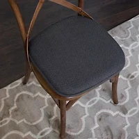 Sweet Home Collection™ Honeycomb Memory Foam No Slip Back 16" x Chair Pad Cushion