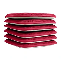 Sweet Home Collection™ Honeycomb Memory Foam No Slip Back 16" x Chair Pad Cushion