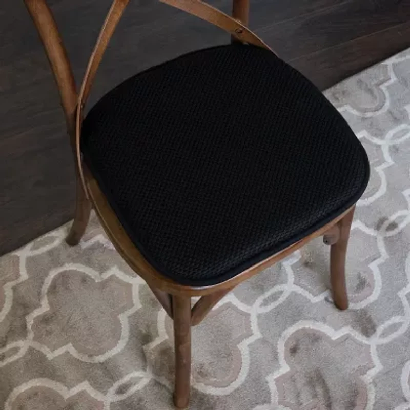 Sweet Home Collection™ Honeycomb Memory Foam No Slip Back 16" x Chair Pad Cushion