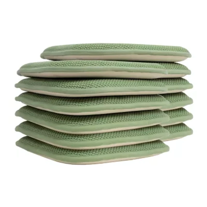 Sweet Home Collection™ Honeycomb Memory Foam No Slip Back 16" x Chair Pad Cushion