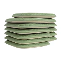 Sweet Home Collection™ Honeycomb Memory Foam No Slip Back 16" x Chair Pad Cushion