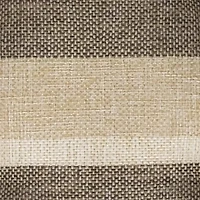 Sweet Home Collection™ Bradford Striped U Shaped Memory Foam 17" x 16" Chair Cushion