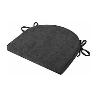 Sweet Home Collection™ U-Shape High Density Memory Foam Chair Pads with Ties