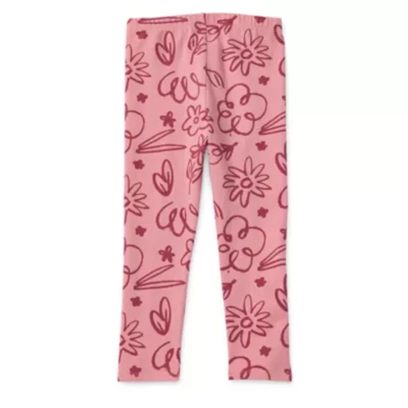 Okie Dokie Toddler & Little Girls Full Length Leggings