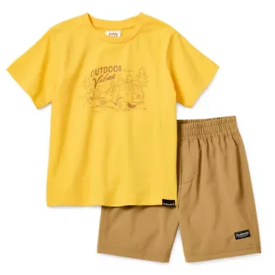 Avalanche Little Boys 2-pc. Short Set