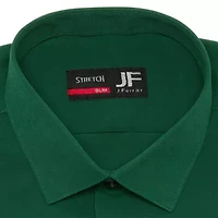 J. Ferrar Slim 360 Stretch Performance Mens Regular Fit Wrinkle Free Long Sleeve Dress Shirt
