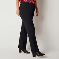 Liz Claiborne Audra Womens Straight Mid Rise Trouser