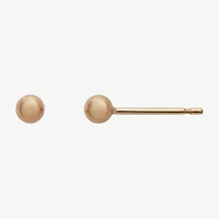Gold Theory Womens Round 3 Pair Earring Set