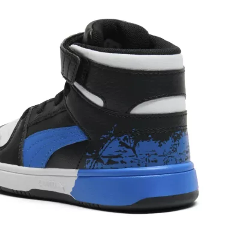 PUMA Rebound Little Kid Boys Basketball Shoes