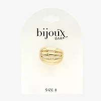 Bijoux Bar Gold Tone 4MM Band