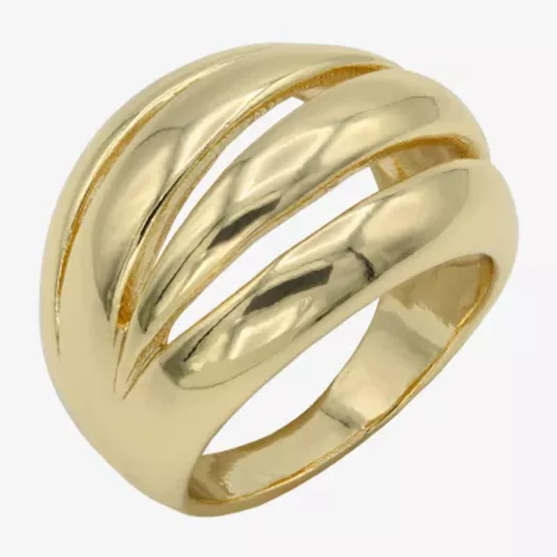 Bijoux Bar Gold Tone 4MM Band