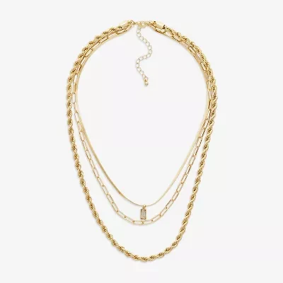 Mixit Womens Hypoallergenic 20 Inch Strand Necklace