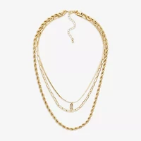 Mixit Womens Hypoallergenic 20 Inch Strand Necklace