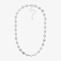Mixit Womens 16 Inch Popcorn Chain Necklace