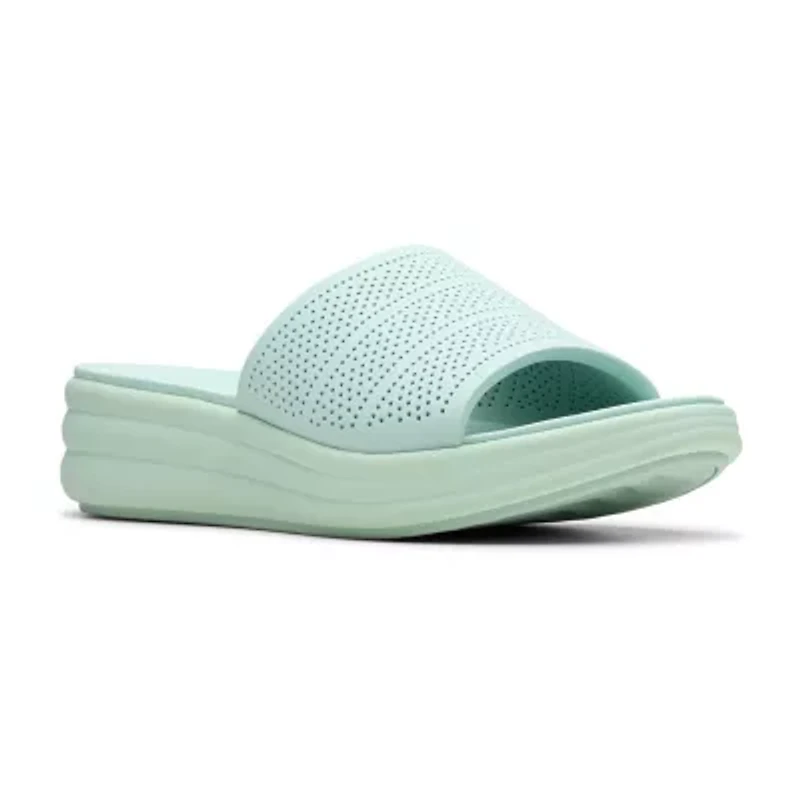 Clarks Cloudsteppers Womens Drift Twist Slide Sandals