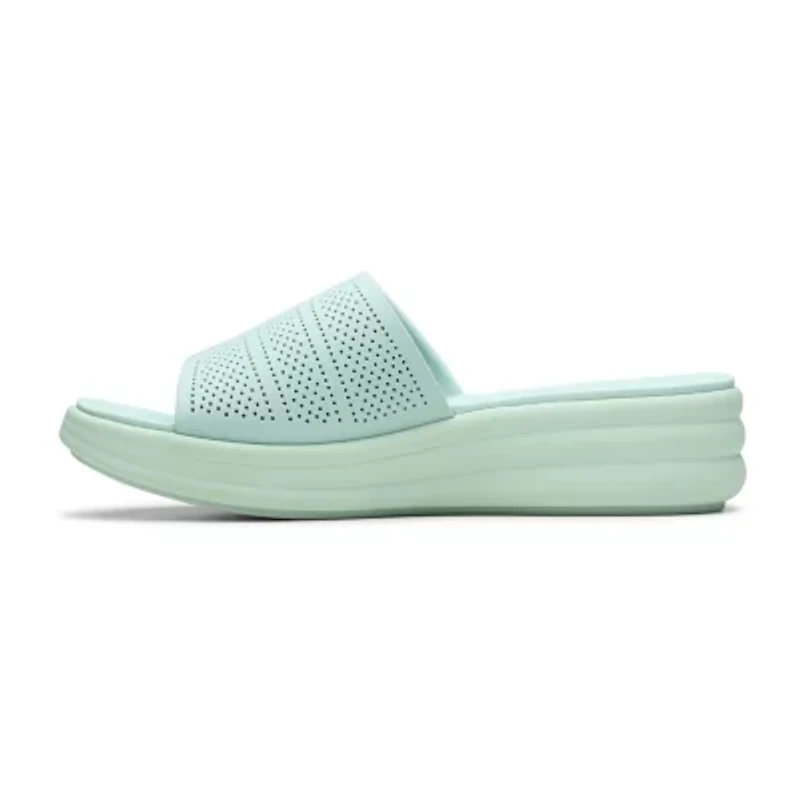 Clarks Cloudsteppers Womens Drift Twist Slide Sandals