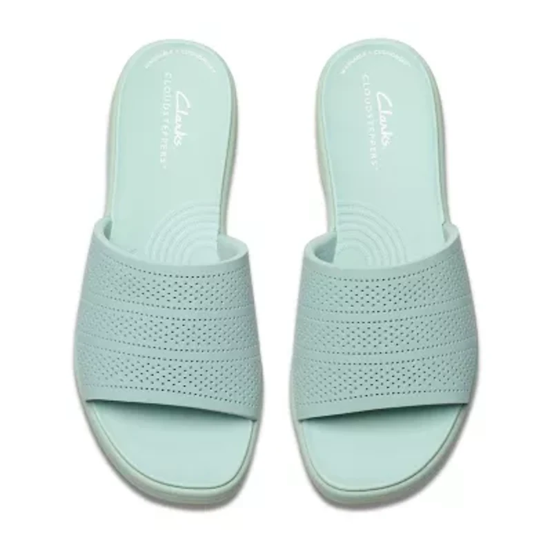 Clarks Cloudsteppers Womens Drift Twist Slide Sandals