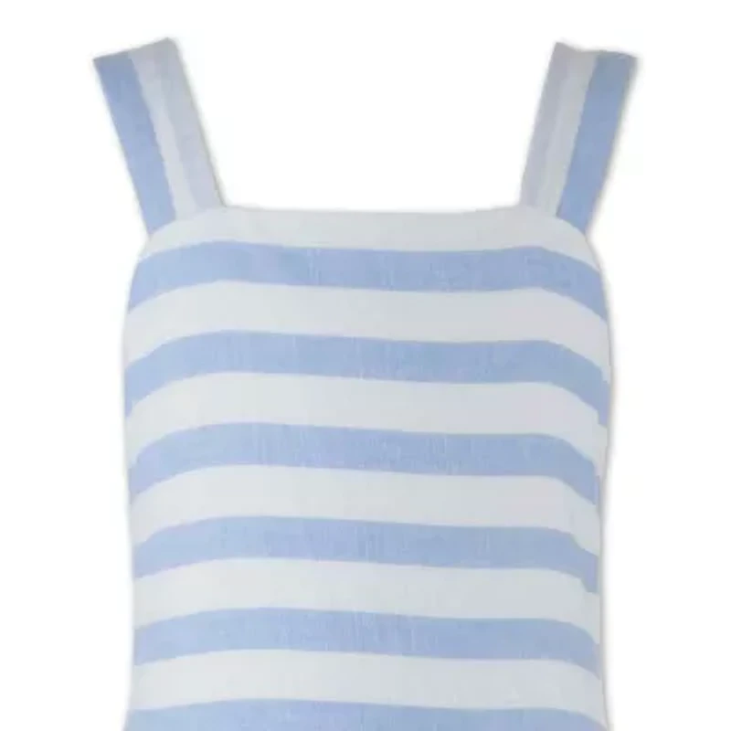 Speechless Big Kid Girls Sleeveless Striped Maxi Dress