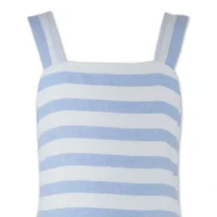 Speechless Big Kid Girls Sleeveless Striped Maxi Dress