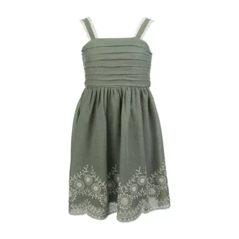 Speechless Big Kid Girls Sleeveless A-Line Dress