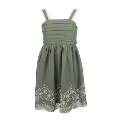 Speechless Big Kid Girls Sleeveless A-Line Dress
