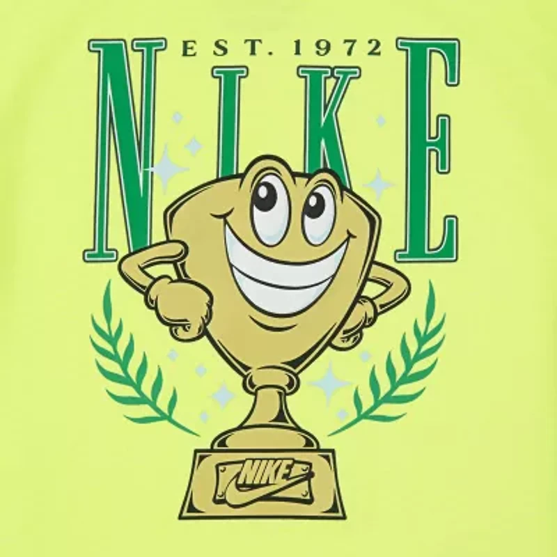 Nike Toddler Boys Crew Neck Short Sleeve Regular Fit Graphic T-Shirt