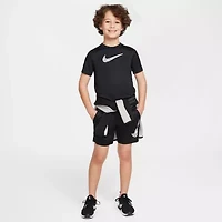 Nike Dri-Fit Big Kid Unisex Crew Neck Short Sleeve Regular Fit Graphic T-Shirt