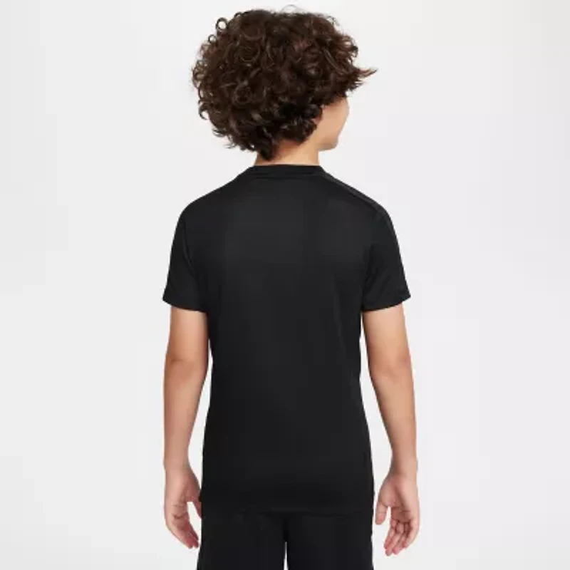 Nike Dri-Fit Big Kid Unisex Crew Neck Short Sleeve Regular Fit Graphic T-Shirt