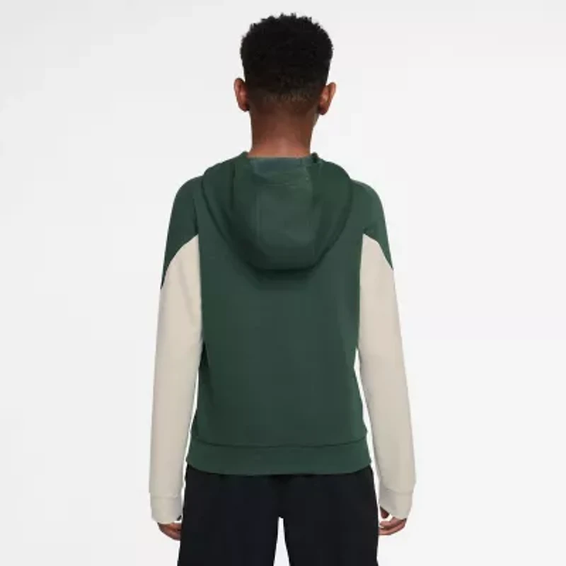 Nike Dri-Fit Big Kid Unisex Long Sleeve Fleece Active Hoodie