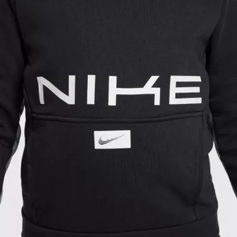 Nike Dri-Fit Big Kid Unisex Long Sleeve Fleece Active Hoodie
