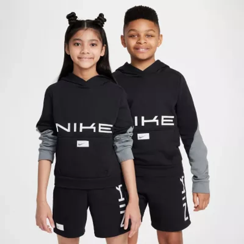 Nike Big Kid Unisex Long Sleeve Fleece Hoodie