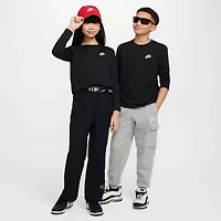 Nike Big Kid Unisex Crew Neck Long Sleeve T-Shirt